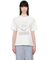 Bode - Crest Reversible T-Shirt - Lyst