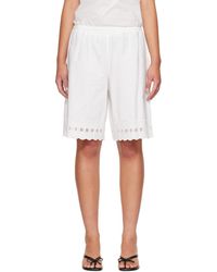 Sandy Liang - Pepita Shorts - Lyst