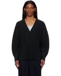 Homme Plissé Issey Miyake - Monthly Color April Cardigan - Lyst