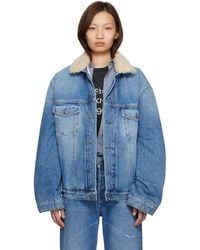 Acne Studios - Lined Denim Jacket - Lyst