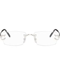 Cartier - 'Décor C Classique De Glasses - Lyst