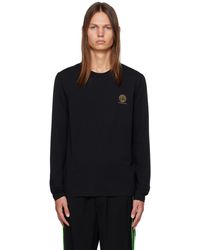 Versace - T-shirt à manches longues noir à méduse - Lyst