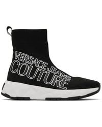 Versace - Black Atom Sneakers - Lyst