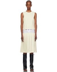Ashley Williams - Transparent PVC Broadcloth Minidress - Lyst