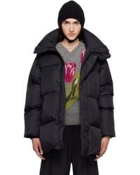 MM6 by Maison Margiela - Nylon Down Puffer Jacket - Lyst