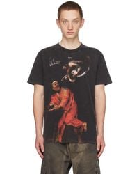 Off-White c/o Virgil Abloh - Saint Matthew Graphic-print Cotton-jersey T-shirt - Lyst