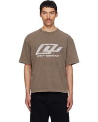 Off-White c/o Virgil Abloh - 'Ow' Racing Skate T-Shirt - Lyst