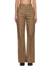 A.P.C. - Jean Domino Brun Clair - Lyst