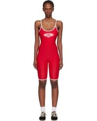 Moschino - Printed Lycra One-Piece Swimsuit - Lyst