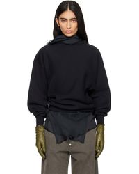 6397 - Draped Sweatshirt - Lyst