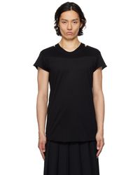 メンズ Julius ブラック Layered Ls Tシャツ ブラック | Lyst