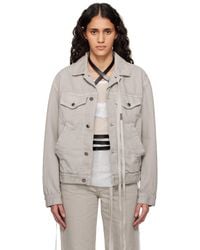 Ann Demeulemeester - Marthe Denim Jacket - Lyst