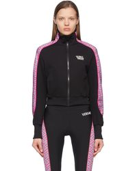 Versace グレカ スポーツ セーター - ブラック
