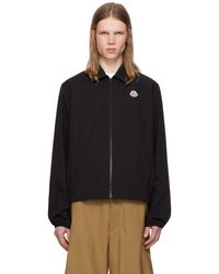 Moncler - Blouson Evandro Noir - Lyst