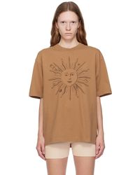 Jacquemus - Brown Le Chouchou 'le T-shirt Soleil' T-shirt - Lyst