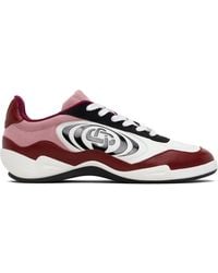 CASABLANCA - Burgundy & Squash Indoor Sneakers - Lyst