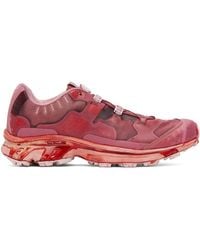 Boris Bidjan Saberi 11 - Pink & Red Salomon Edition Bamba 5 Sneakers - Lyst