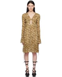 KNWLS - Serpent Midi Dress - Lyst