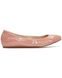 Lanvin Pink Classic Ballerina Flats - Multicolour