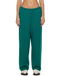 Cordera - Pantalon de détente vert à taille élastique - Lyst