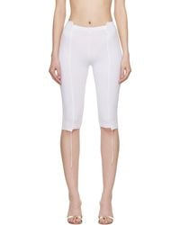 Vetements - Cut-Up Capri Trousers - Lyst