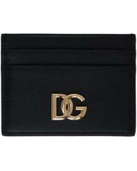Portefeuille à contour zippé en cuir dauphine Dolce & Gabbana en coloris Rouge Femme Accessoires Portefeuilles et porte-cartes 