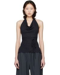 Cordera - Merino Wool Tie Top - Lyst