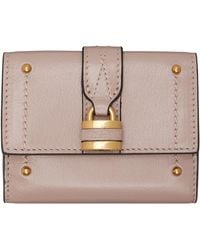 Chloé - Mini Paddington Tri-Fold Wallet - Lyst