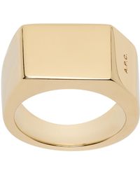 A.P.C. - Minimal Ring - Lyst