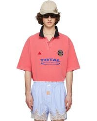Martine Rose - Oversized S/S Polo - Lyst