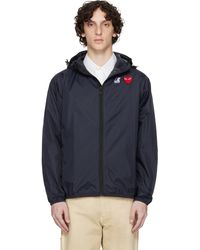 COMME DES GARÇONS PLAY - K-Way Edition Full Zip Jacket - Lyst