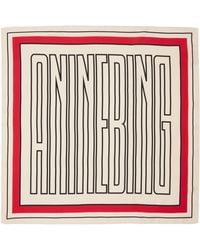 Anine Bing - Off- York Scarf - Lyst
