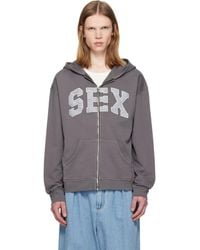 Carne Bollente - Ssense Exclusive Zipcode Desire 'Sex' Hoodie - Lyst