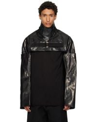 Rick Owens - Tower Mac Cropped Leather Jacket - Lyst