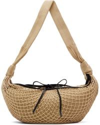 Lemaire - Sac Croissant En Filet Ajouré Par Filt - Lyst