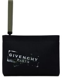 Givenchy - Tote' Canvas Pouch - Lyst