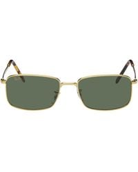 Ray-Ban - Gold Rb3717 Sunglasses - Lyst