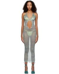 Isa Boulder - Long Pullaway Jelly Dress - Lyst