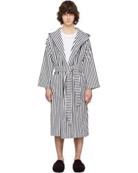 Tekla - Off- Terry Hooded Bathrobe - Lyst