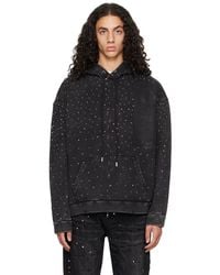 Who Decides War - Ssense Exclusive Rhinestone Hoodie - Lyst