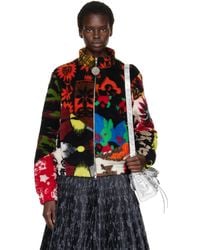 Chopova Lowena - Patchwork Fitted Fleece Jacket - Lyst