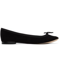 Repetto - Ballerines cendrillon noires - Lyst