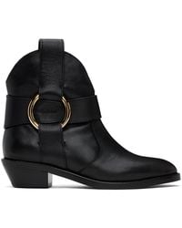 See By Chloé - New Ring Line Boots - Lyst