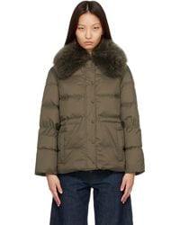 Yves Salomon - Lamb Fur Short Jacket - Lyst