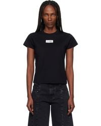 MM6 by Maison Margiela - Numeric Cotton T-Shirt - Lyst