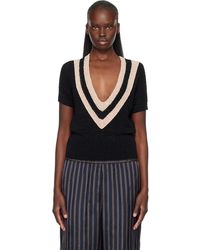 Dries Van Noten - V-Neck Knit Sweater - Lyst