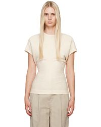 TOTEME - Top With A Round Neckline - Lyst