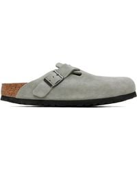 Birkenstock - Narrow Boston Soft Footbed Slip-On Loafers - Lyst
