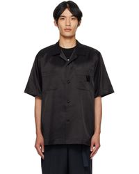 Sacai - ブラック 'Where The Wild Things Are' シャツ - Lyst
