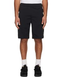 Aape By A Bathing Ape - Short Noir À Logo Moonface Et À Logo Aapenow - Lyst